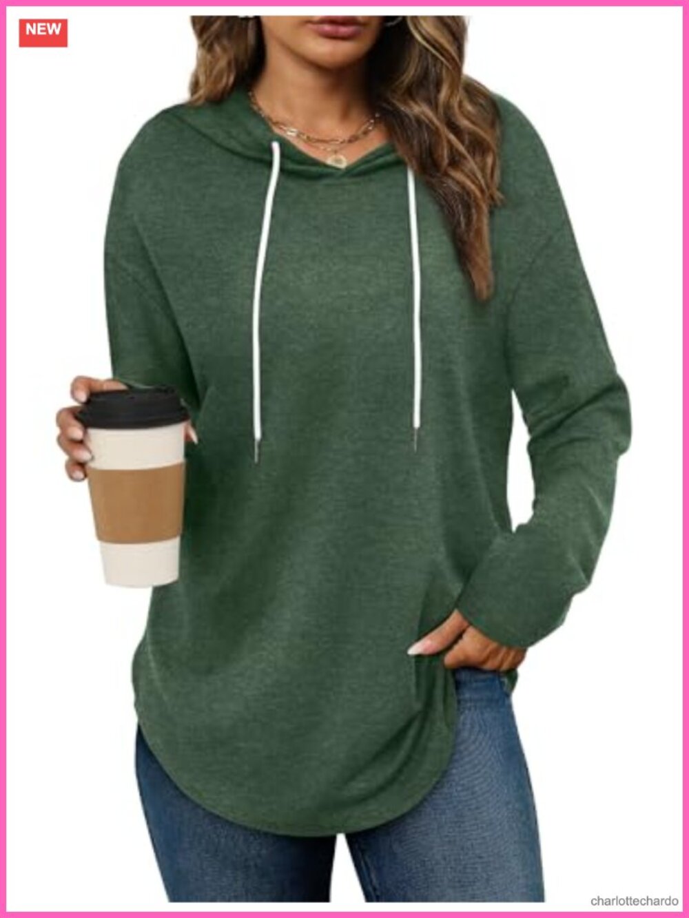 Women's Long Sleeve Crewneck Sweatshirt Pullover Casual Fall Winter Top